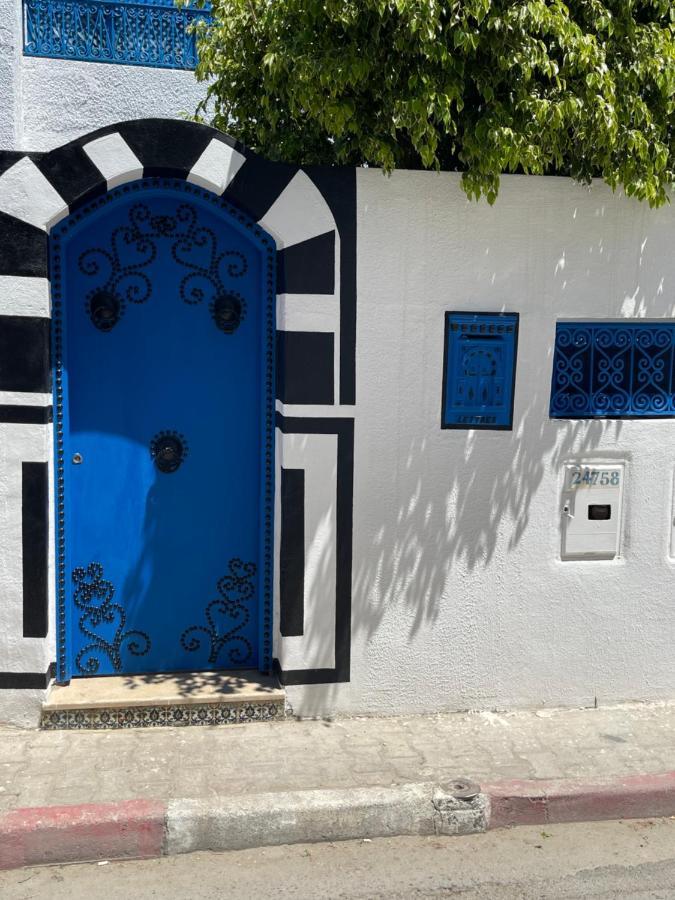 The Blue And White Perle Villa ซิดิโบซาอิด ภายนอก รูปภาพ