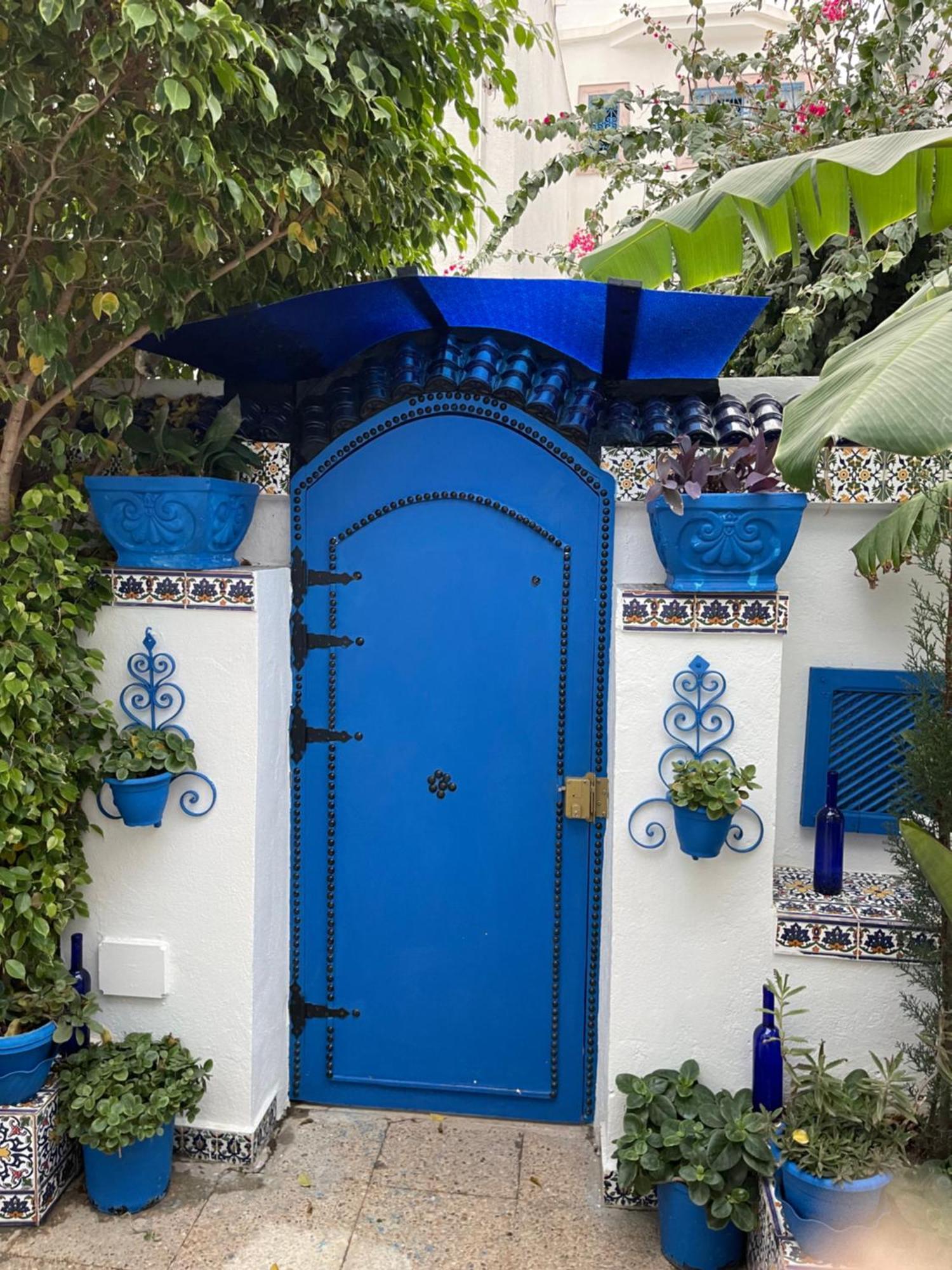 The Blue And White Perle Villa ซิดิโบซาอิด ภายนอก รูปภาพ