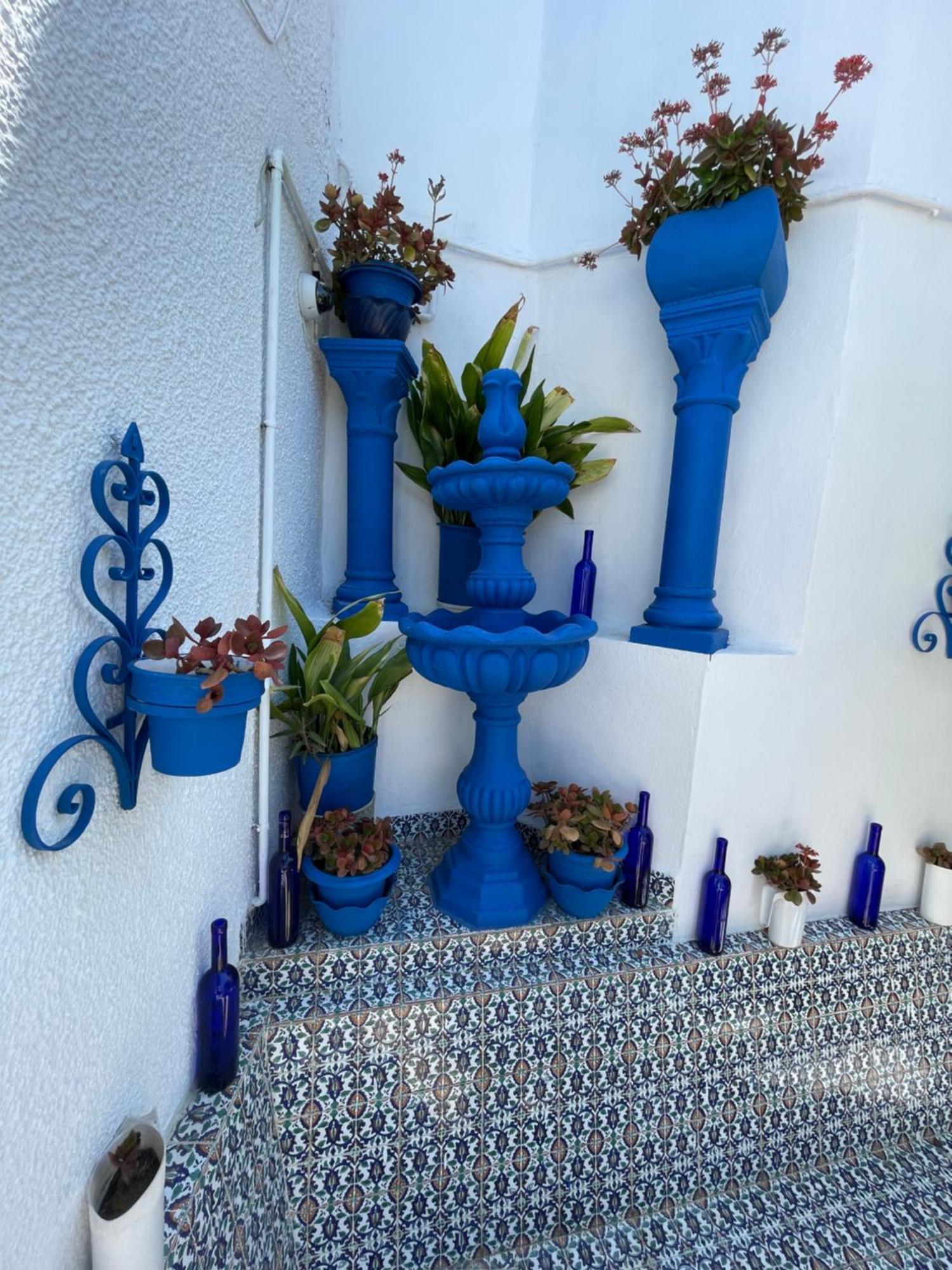 The Blue And White Perle Villa ซิดิโบซาอิด ภายนอก รูปภาพ